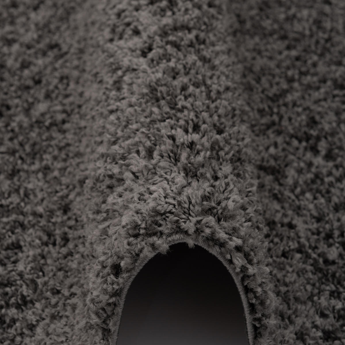 HOCHFLOR LANGFLOR SHAGGY TEPPICH FLUFFY - Anthrazit, Textil (160/230cm) - Pergamon