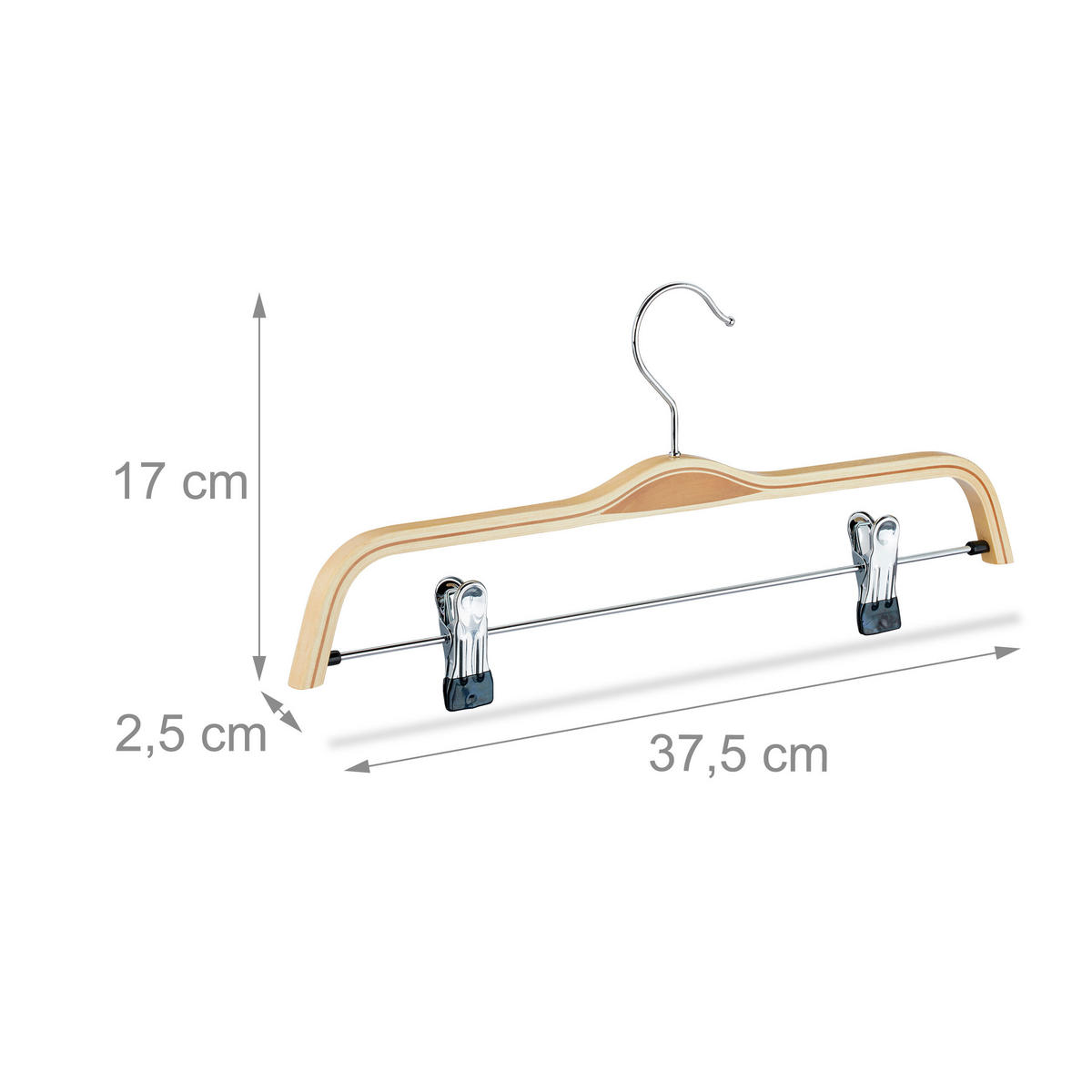 12XVEŠIAKY na nohavice - viacfarebná, kov/drevo (2.5cm) - Relaxdays