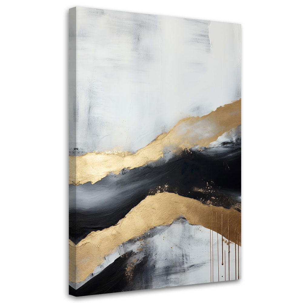 Kunstloft Kunstdruck Gold 60x90 cm