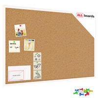 PINNWAND mit weißem Naturholzrahmen 90x60cm - Weiß, Holz (90/60/1.5cm) - ALLboards