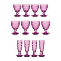 WASSER-, WEIN- UND SEKTGLÄSER Boston Coloured Berry 12er Set - Pink, Glas - Villeroy & Boch