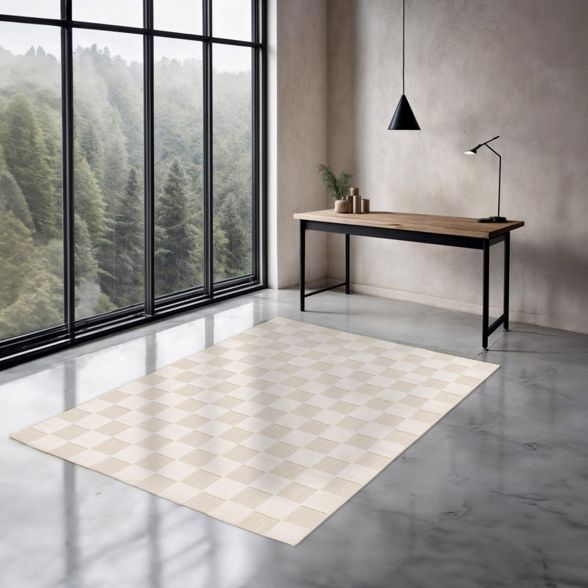 TEPPICH - Ecru - Ecru, Kunststoff (160/230cm) - Drawer