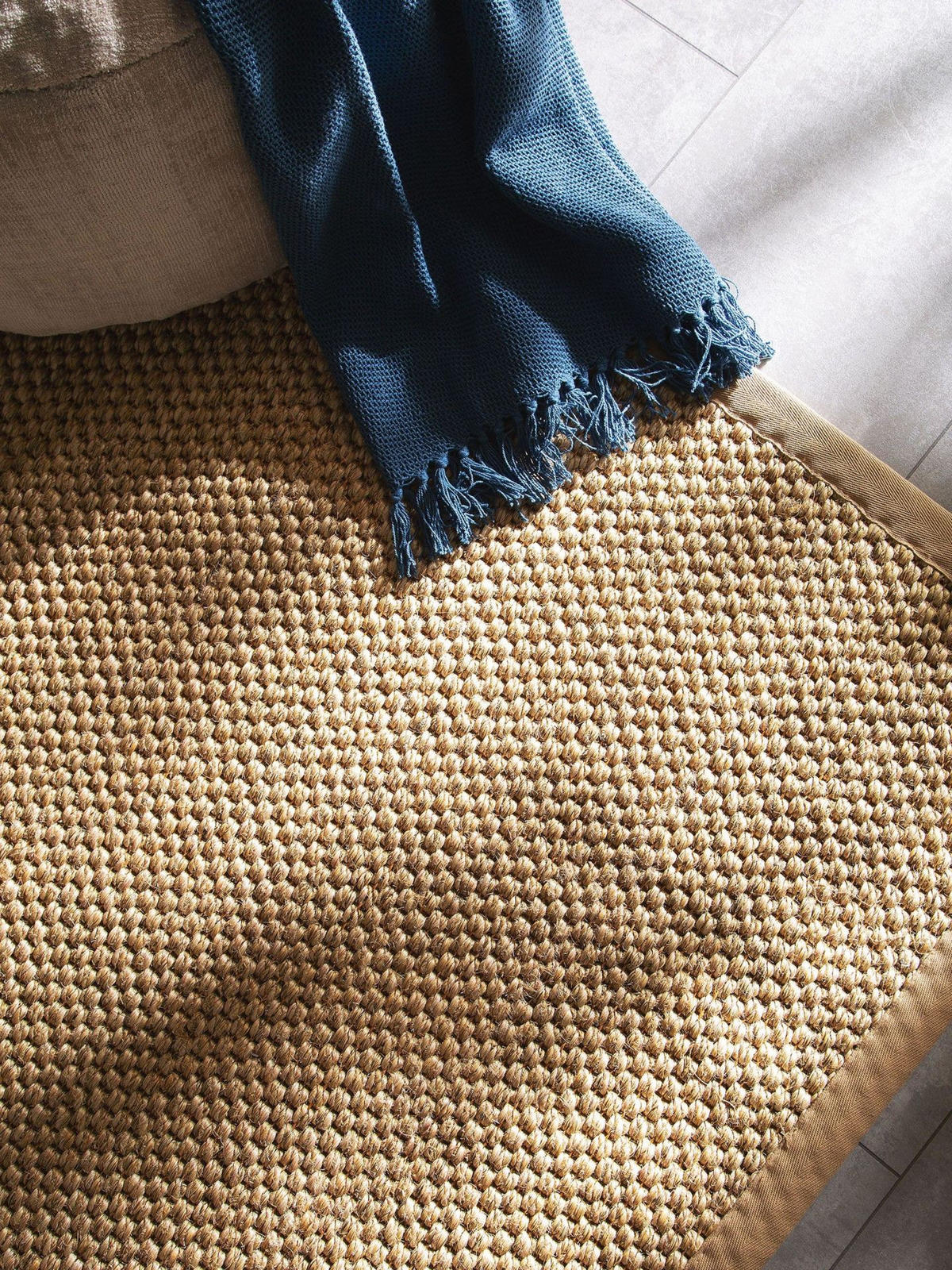 TEPPICH Sisal Greta Beige - Beige, Naturmaterialien (200/1cm) - KUNSTLOFT