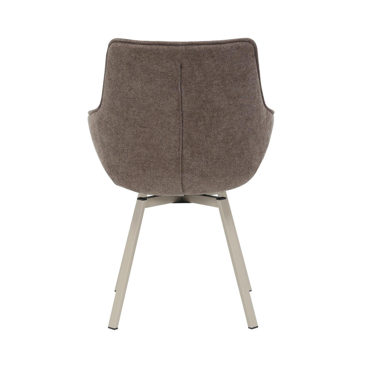 ESSZIMMERSTUHL Mees Braun 62.5/57/86.5 cm 2-er Set - Braun, Textil (57/86.5/62.5cm) - Starfurn