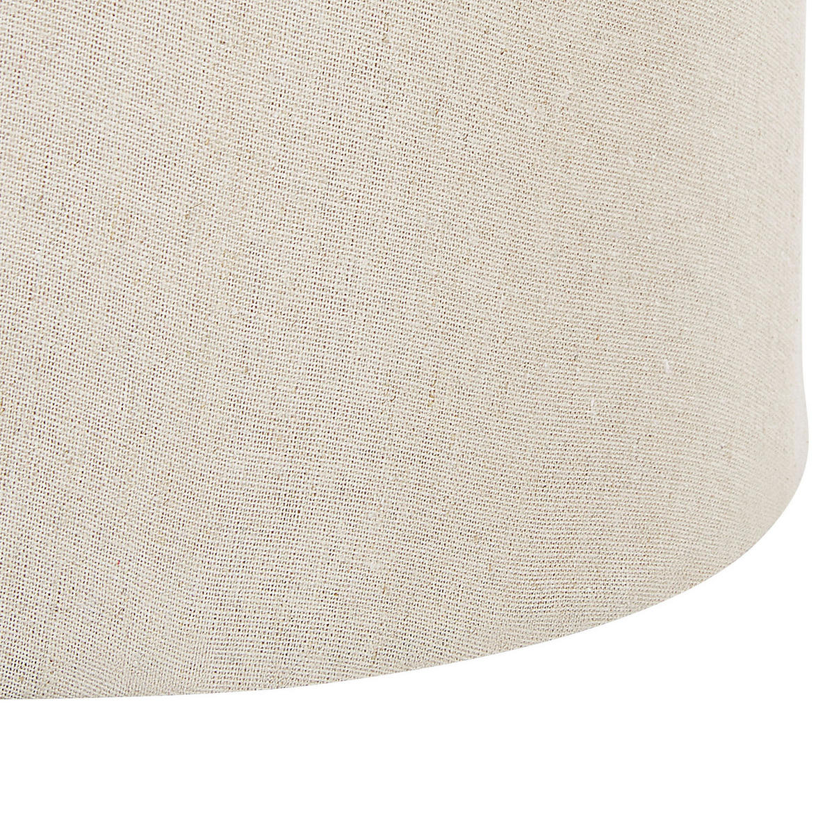 HOCKER Apache 33/33/45 cm - Beige, Kunststoff/Textil (33/45/33cm) - Beliani