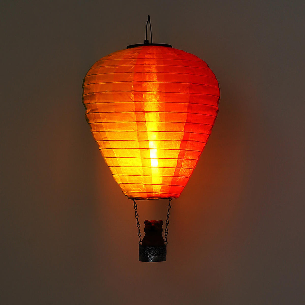 LED AUSSENLEUCHTE Metall Bunt - Multicolor, Metall (27/27/44cm) - Globo Lighting