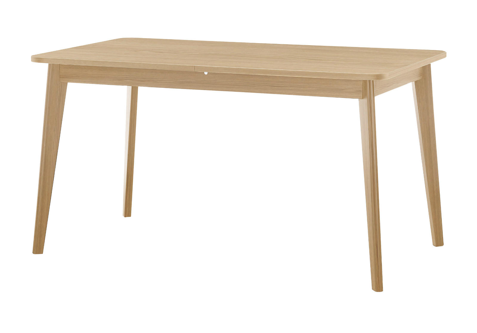 Furn.Design Esstisch Eiche, Natur 80x75x140 cm