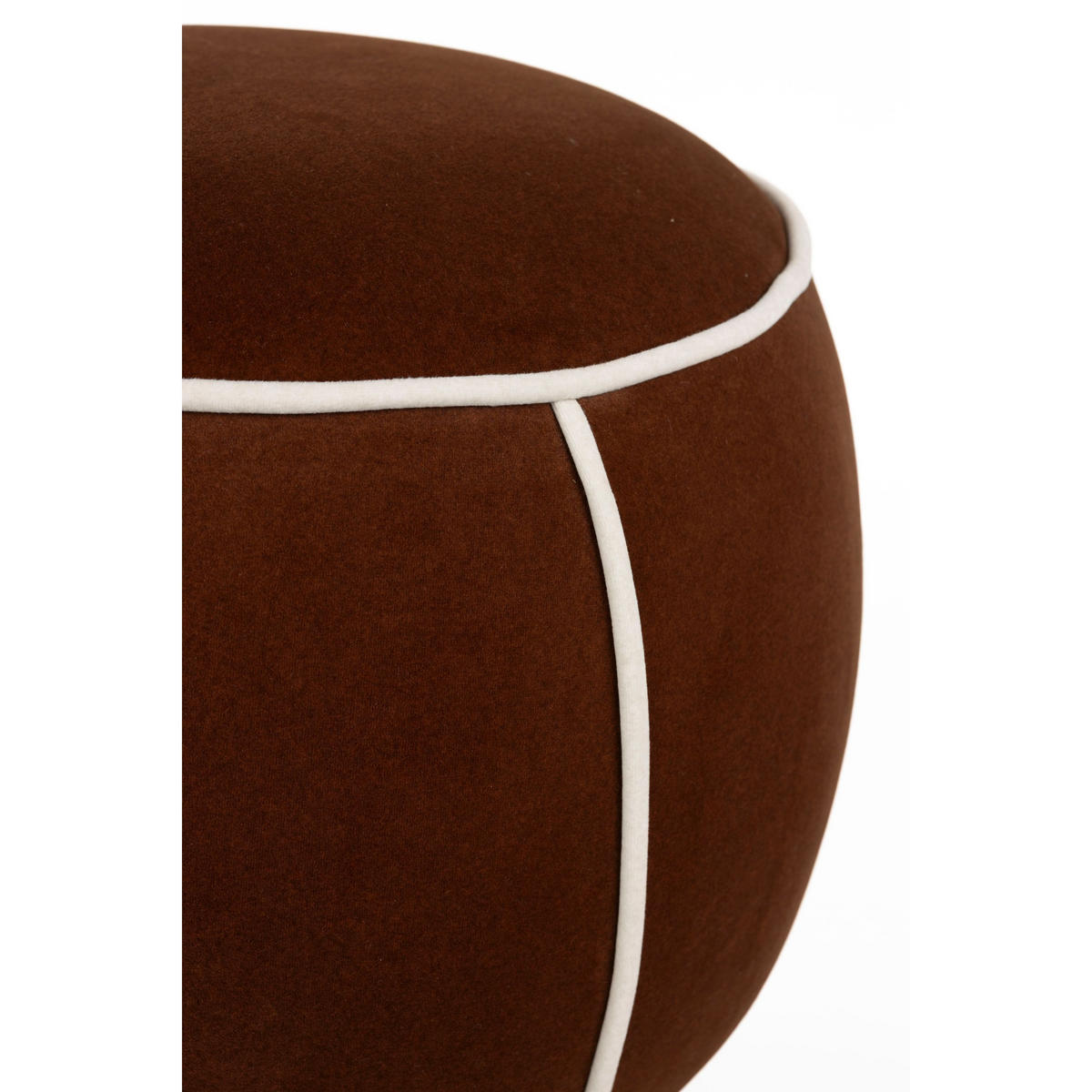 SITZHOCKER Marina Hocker Rot - Rot, Kunststoff (45/48/45cm) - Housecraft Living