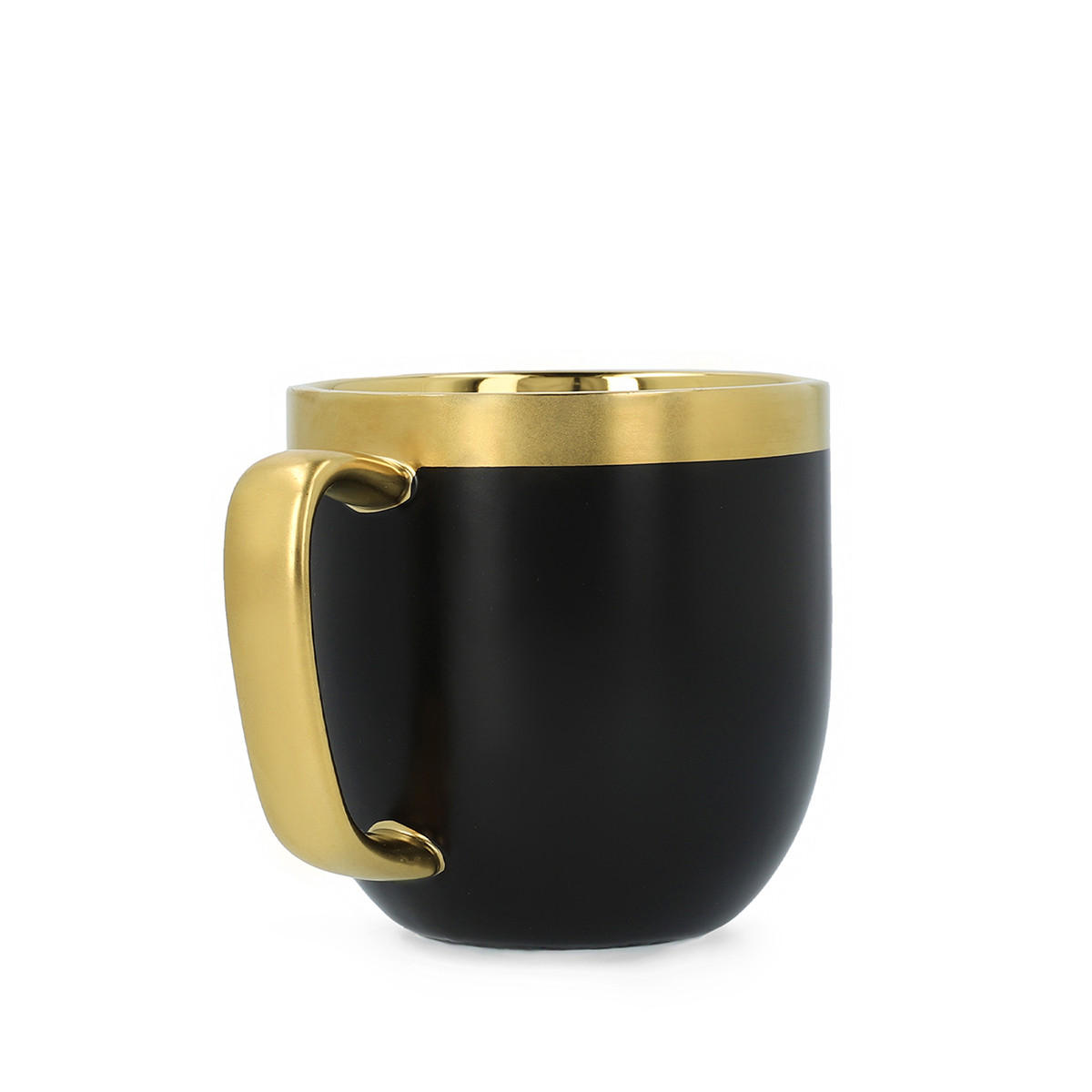 BECHER Sinnes schwarz 0,28 l - Schwarz, Keramik (0.28L) - Homla