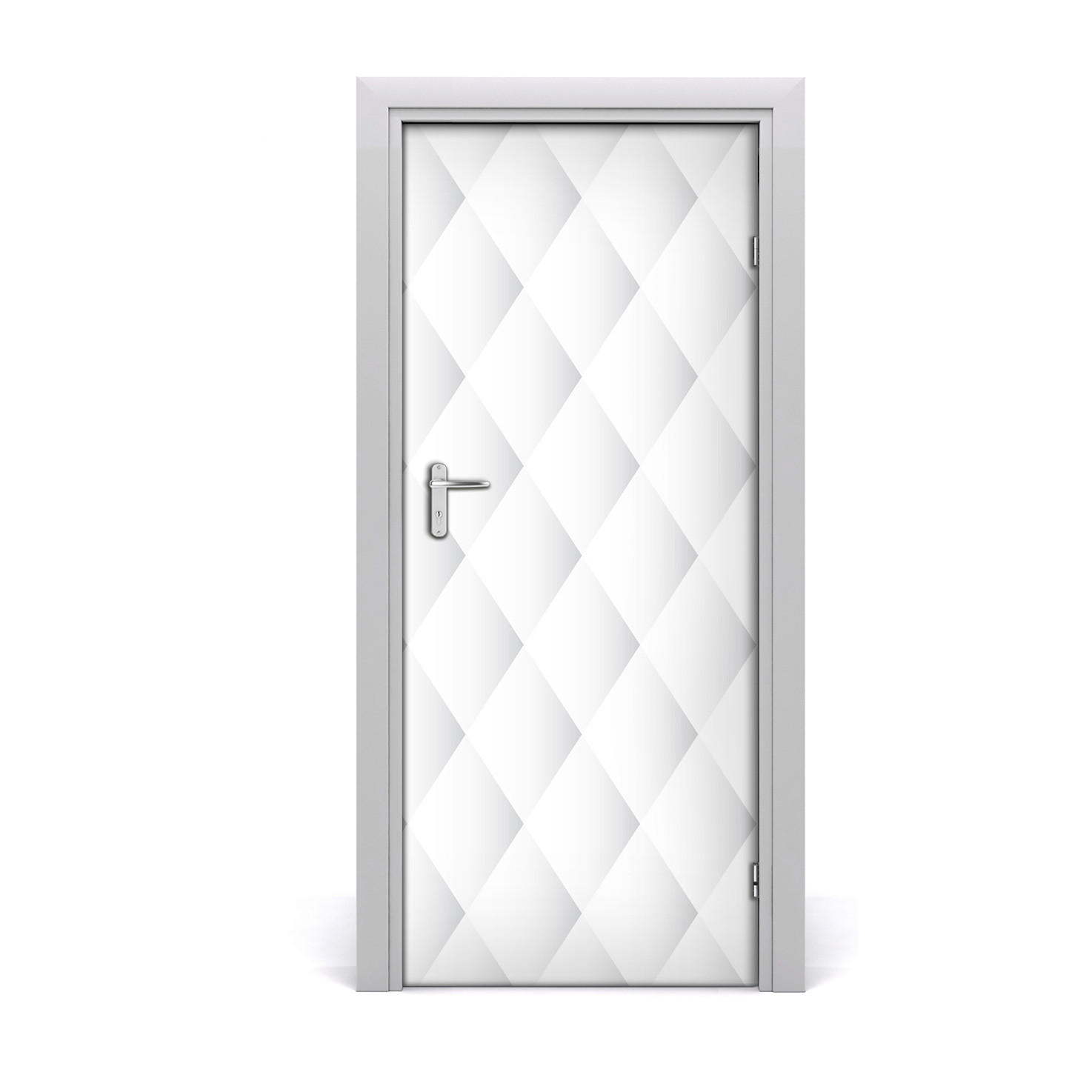 Tulup Türaufkleber Weiß 85x205x0.01 cm