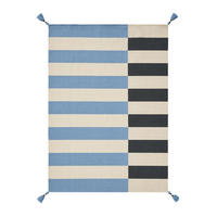KINDERTEPPICH Janou Blau 120/170 cm - Blau, Naturmaterialien/Textil (120/170cm) - benuta