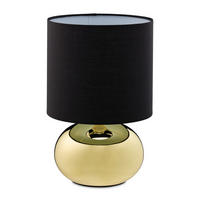TISCHLAMPE - Multicolor, Kunststoff/Textil (18/18/28cm) - Relaxdays