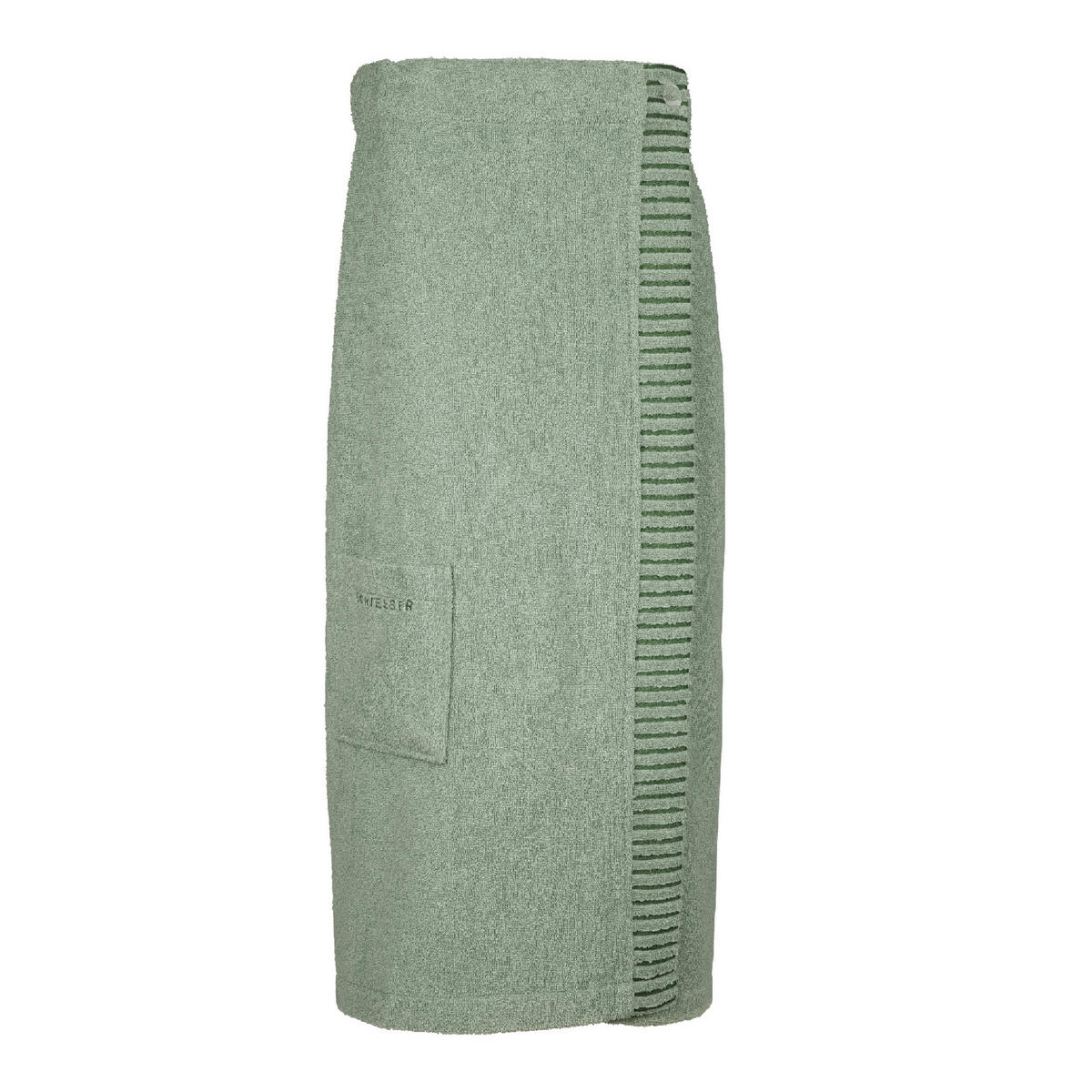 SAUNAKILT Rom Damen - Plus Size - 46-52 - Hellgrün - Hellgrün, Textil (85/160cm) - SCHIESSER