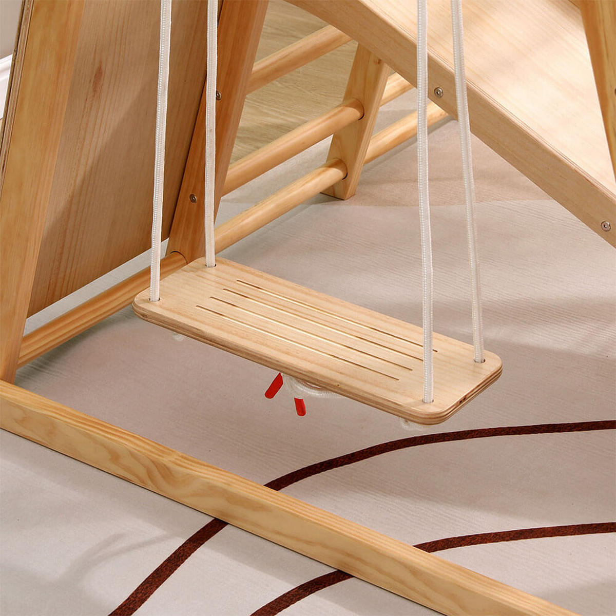 KLETTERGERÜST LIO - Naturfarben, Holz (121/121/112cm) - Home Deluxe