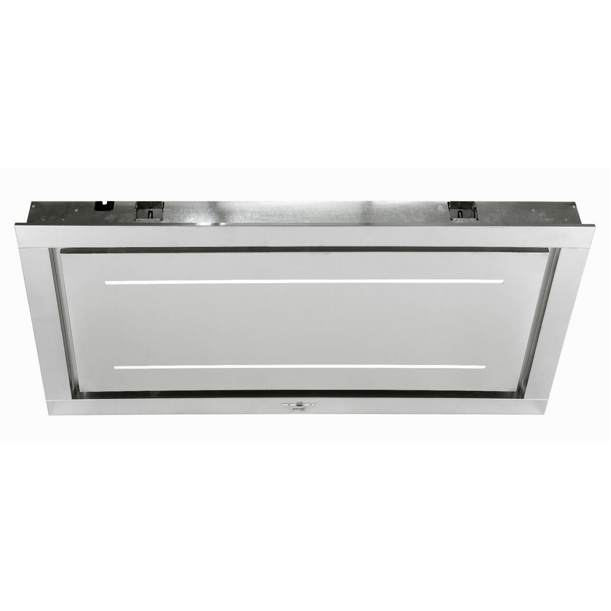 DUNSTABZUGSHAUBE GCH C 332 120 IS 120 cm Edelstahl - Silberfarben, Metall (120/10/60cm) - Gurari