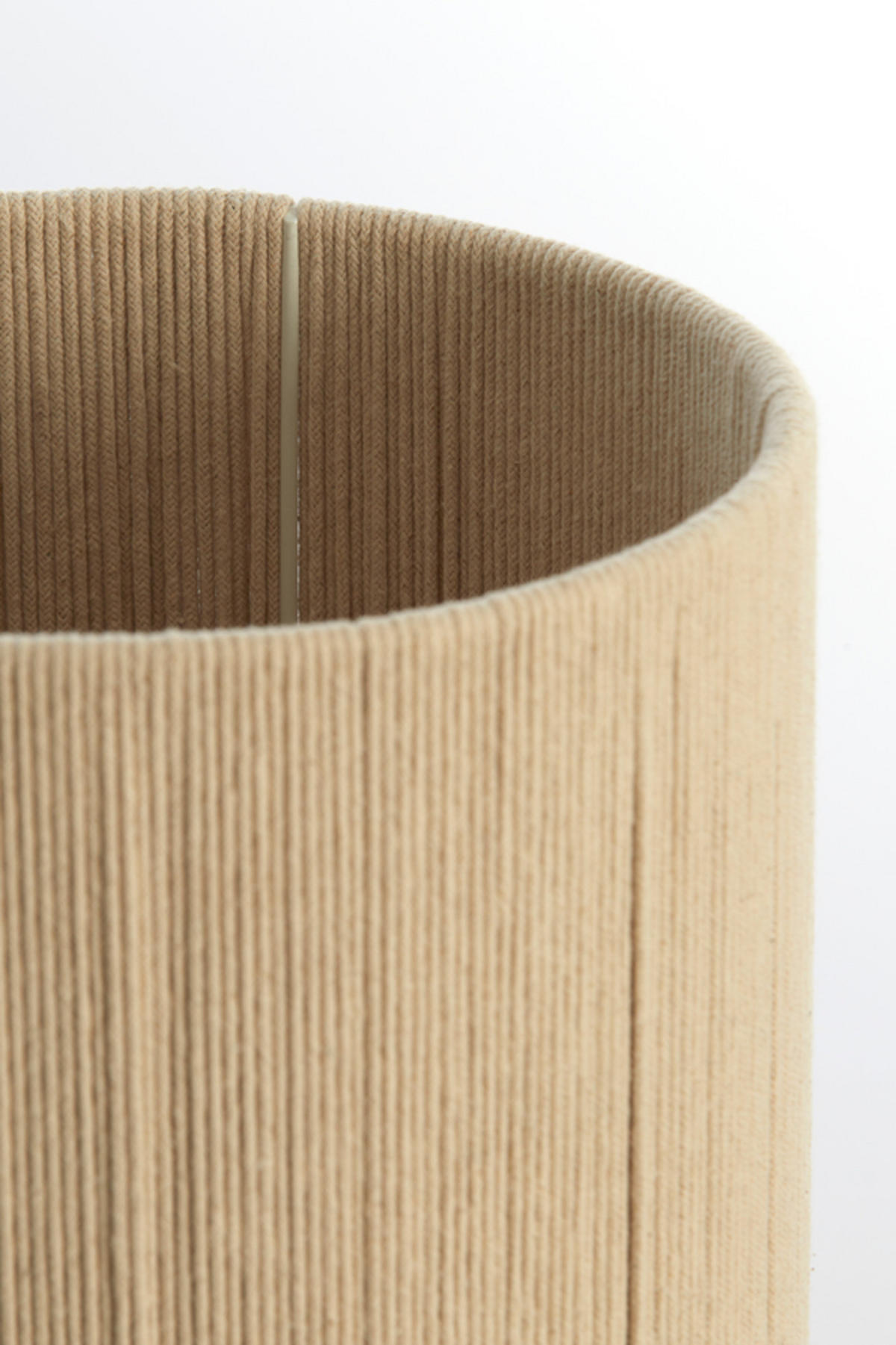 LAMPENSCHIRM - Weiß - 20/20/30 cm - Weiß, Textil (20/20/30cm) - Light & Living