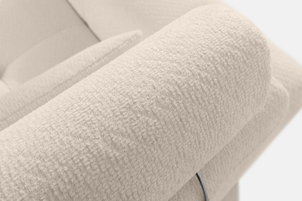 ECKSOFA RECHTS ALIGRA, Hellbeige - Beige, Holz/Holzwerkstoff (290/191cm) - KONSIMO®