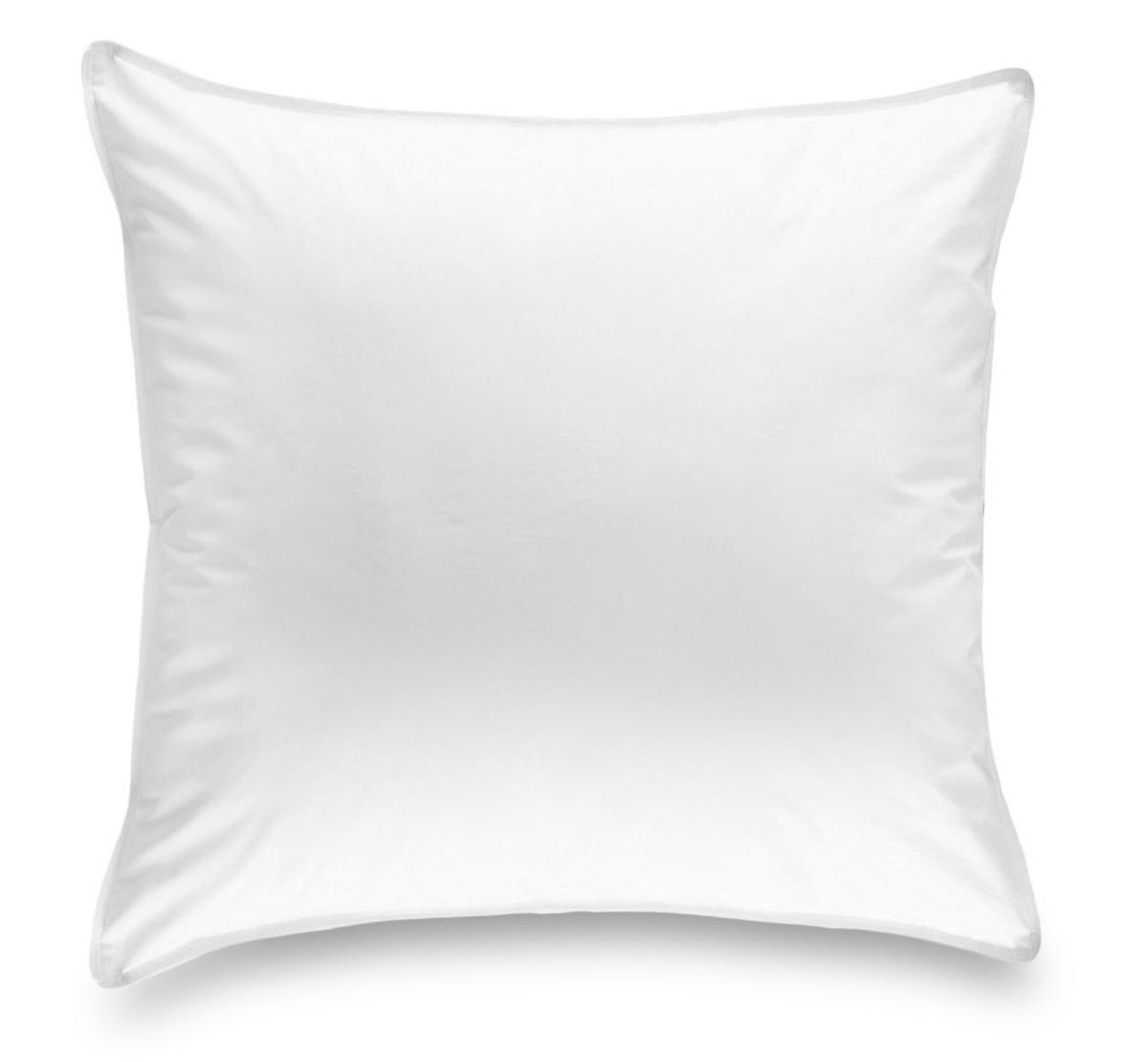 KOPFKISSEN 90% Federn & 10% Daune 80/80 cm - Weiß, Textil (80/80cm) - wometo