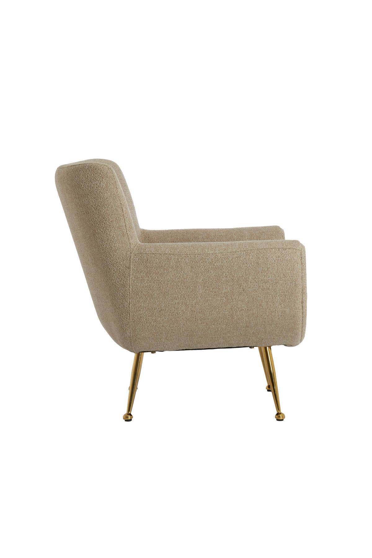 SESSEL Vinstra Weiß 79/76/79 cm - Weiß, Metall (76/79/79cm) - Light & Living