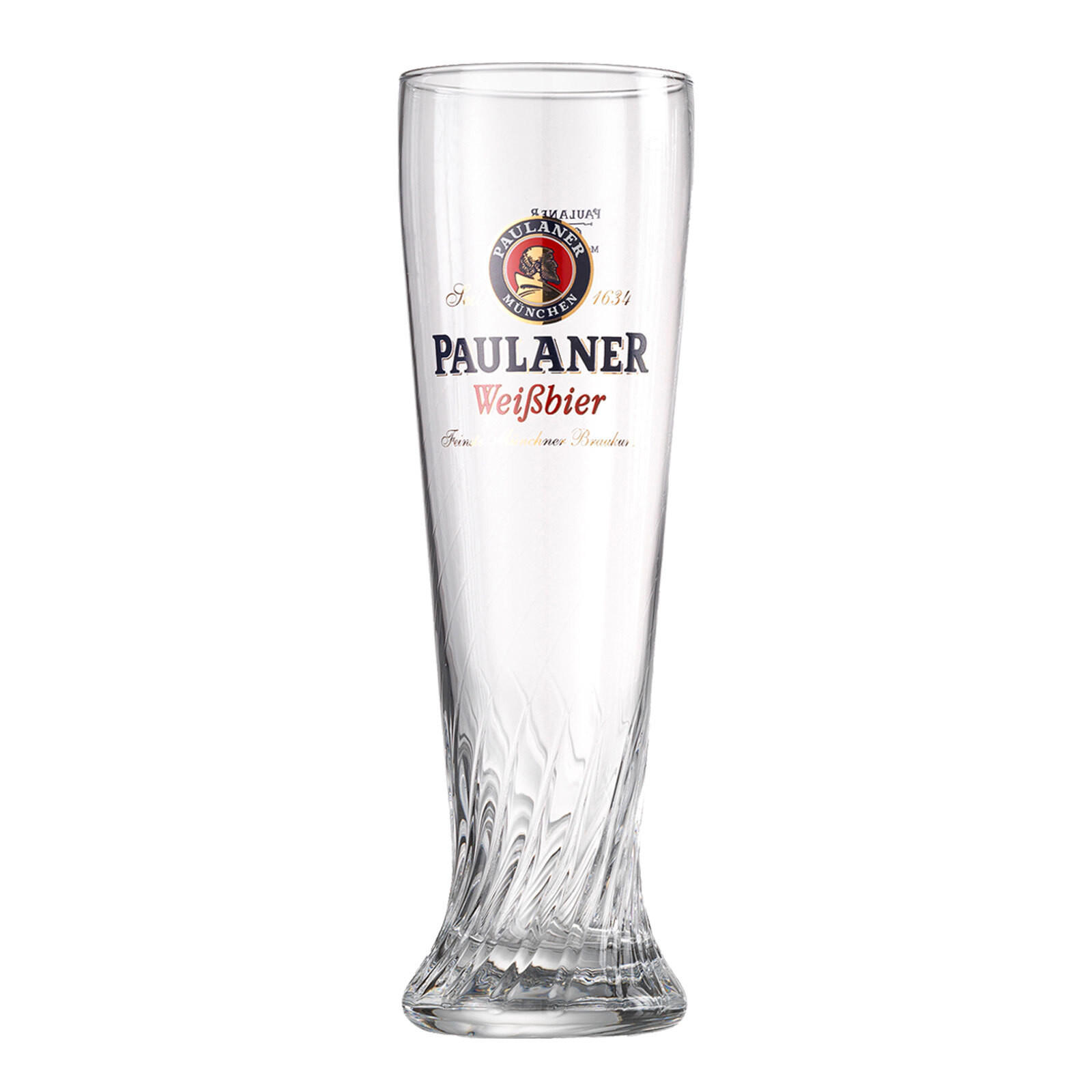WEIZENBIERGLÄSER Paulaner transparent 500 ml 2er Set - Transparent, Glas (0.5L) - Ritzenhoff Breker