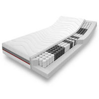 FEDERKERNMATRATZE Premium 90x200 cm - Weiß, Textil (90/200cm) - Sleezzz