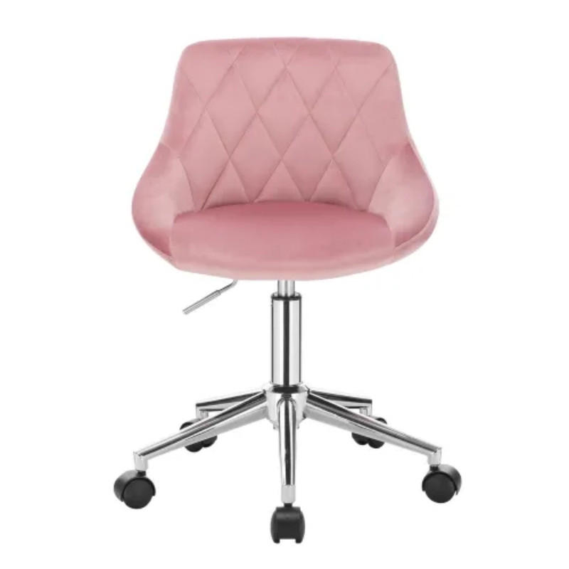 BÜROSTUHL Rosa 37,5/31,5/77 cm - Pink, Metall (31.5/77/37.5cm) - PANGIVO