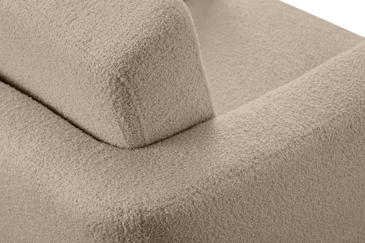 SESSEL TAGIO Massivholz-Beine, braun - Braun, Buchenholz/Textil (86/80/88cm) - KONSIMO®