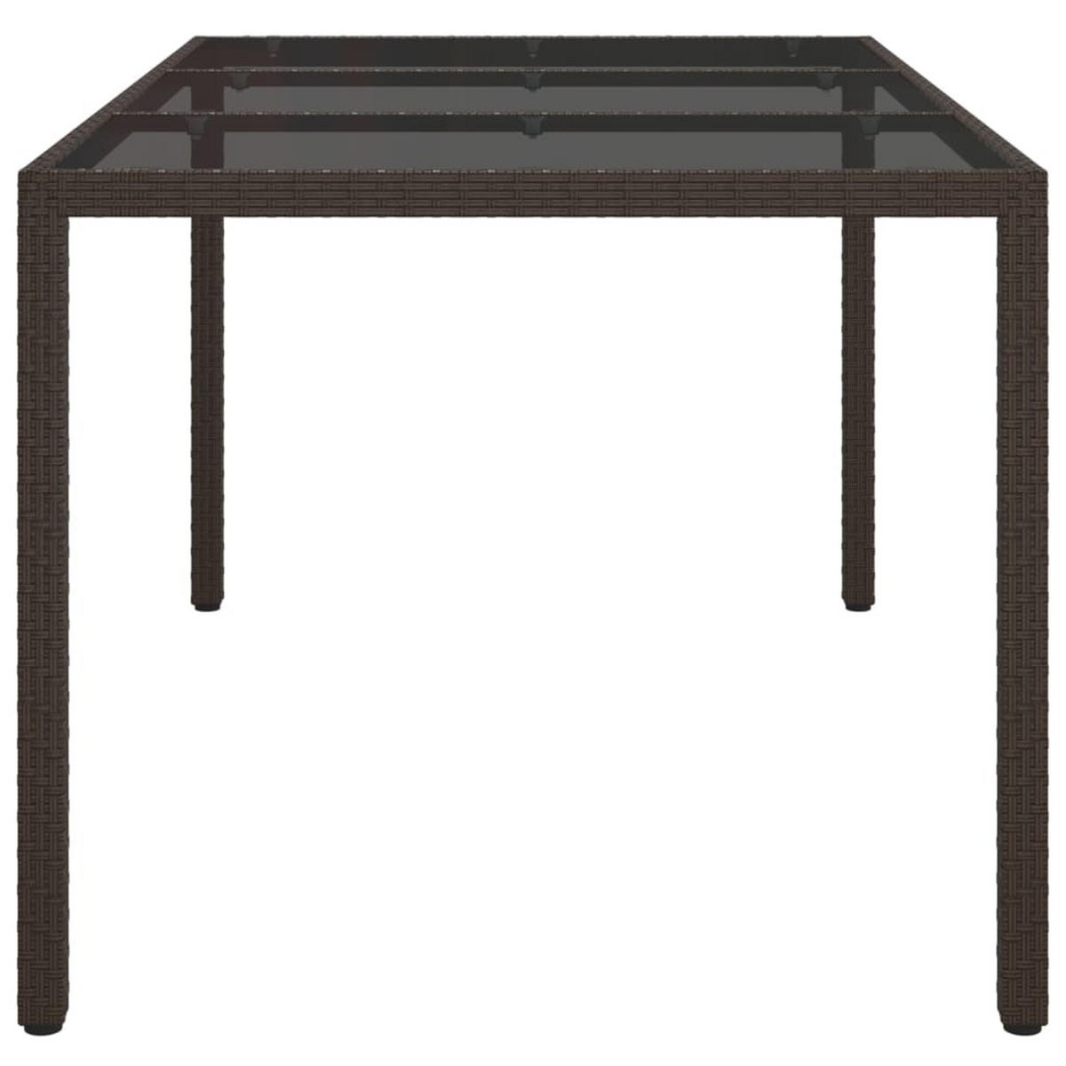 GARTENTISCH Tischorn 90/75/150 cm - Hellbraun, Naturmaterialien (150/90/75cm) - ZMH