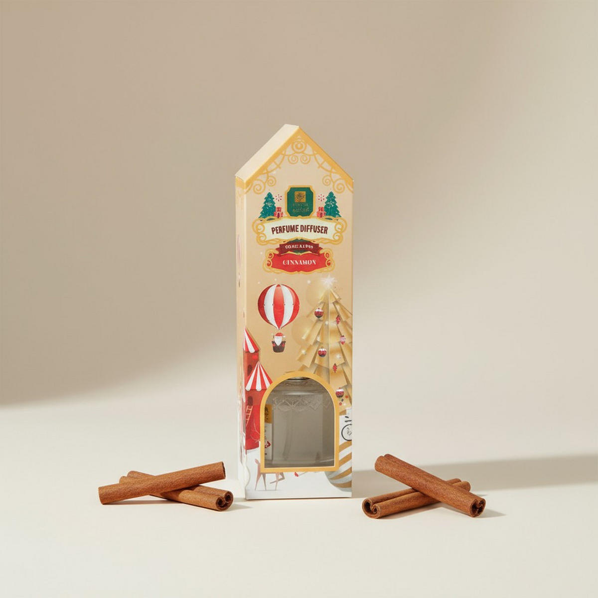 DUFTÖL 100 ml - Beige, Glas (6/6/20cm)