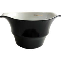 MÜSLISCHALE schwarz - Schwarz, Keramik (12/16/9cm) - Luigi Colani Porzellan