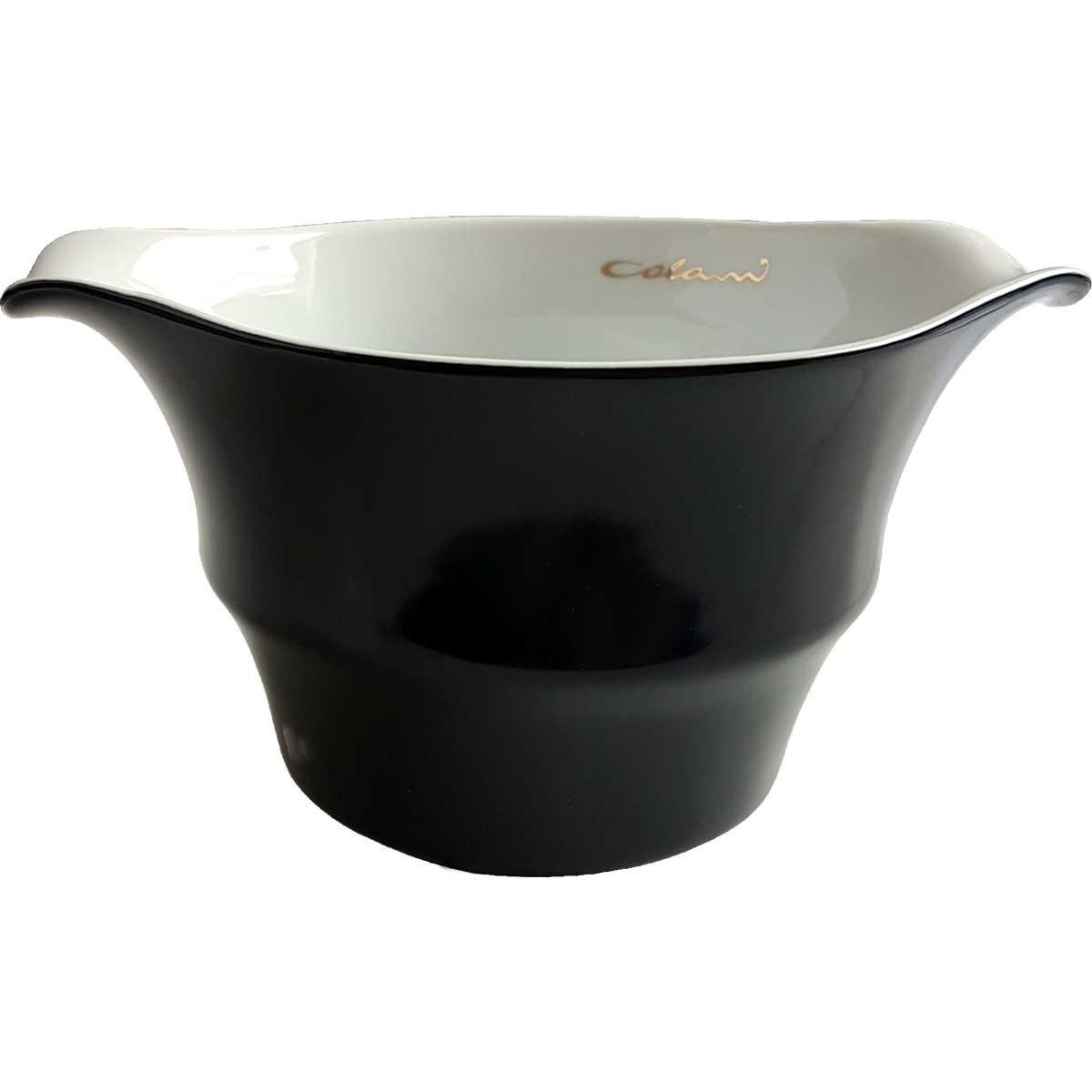 MÜSLISCHALE schwarz - Schwarz, Keramik (12/16/9cm) - Luigi Colani Porzellan