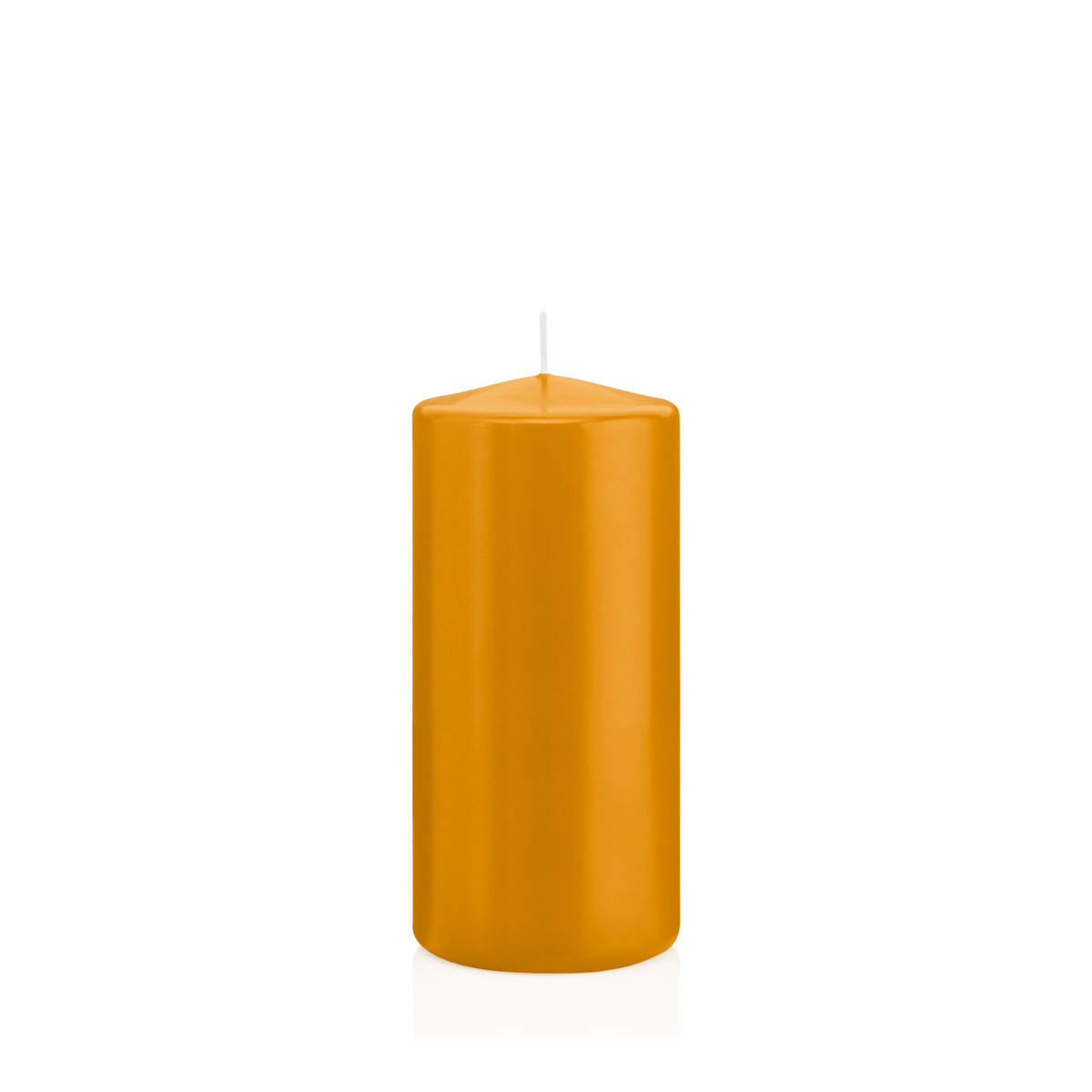 STUMPENKERZEN Natur Ø 68 x 150 mm, 12 Stück - Naturfarben, Paraffin (7/15cm) - Wiedemann Kerzen