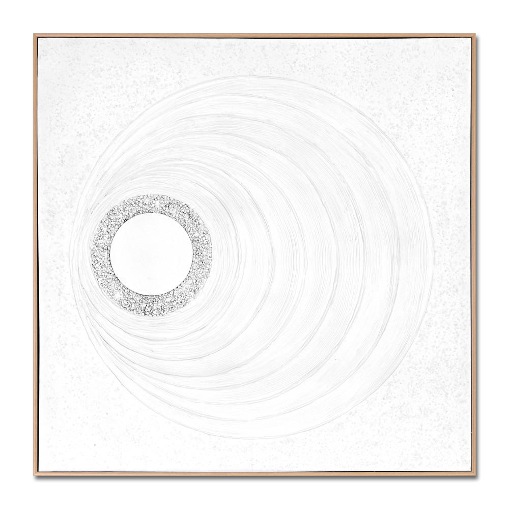 MALBA NA PLÁTNĚ, abstraktní, 82/82 cm  - Lifestyle, dřevo (82/82cm)