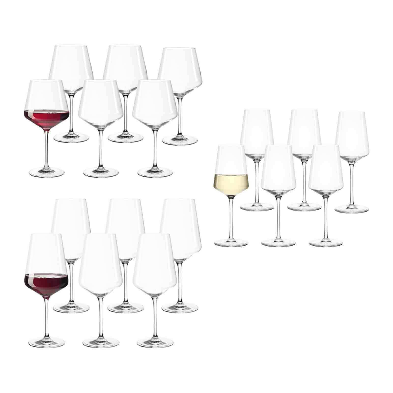 WEIN- UND SEKTGLÄSER Puccini transparent 18er Set - Transparent, Glas - Leonardo Living