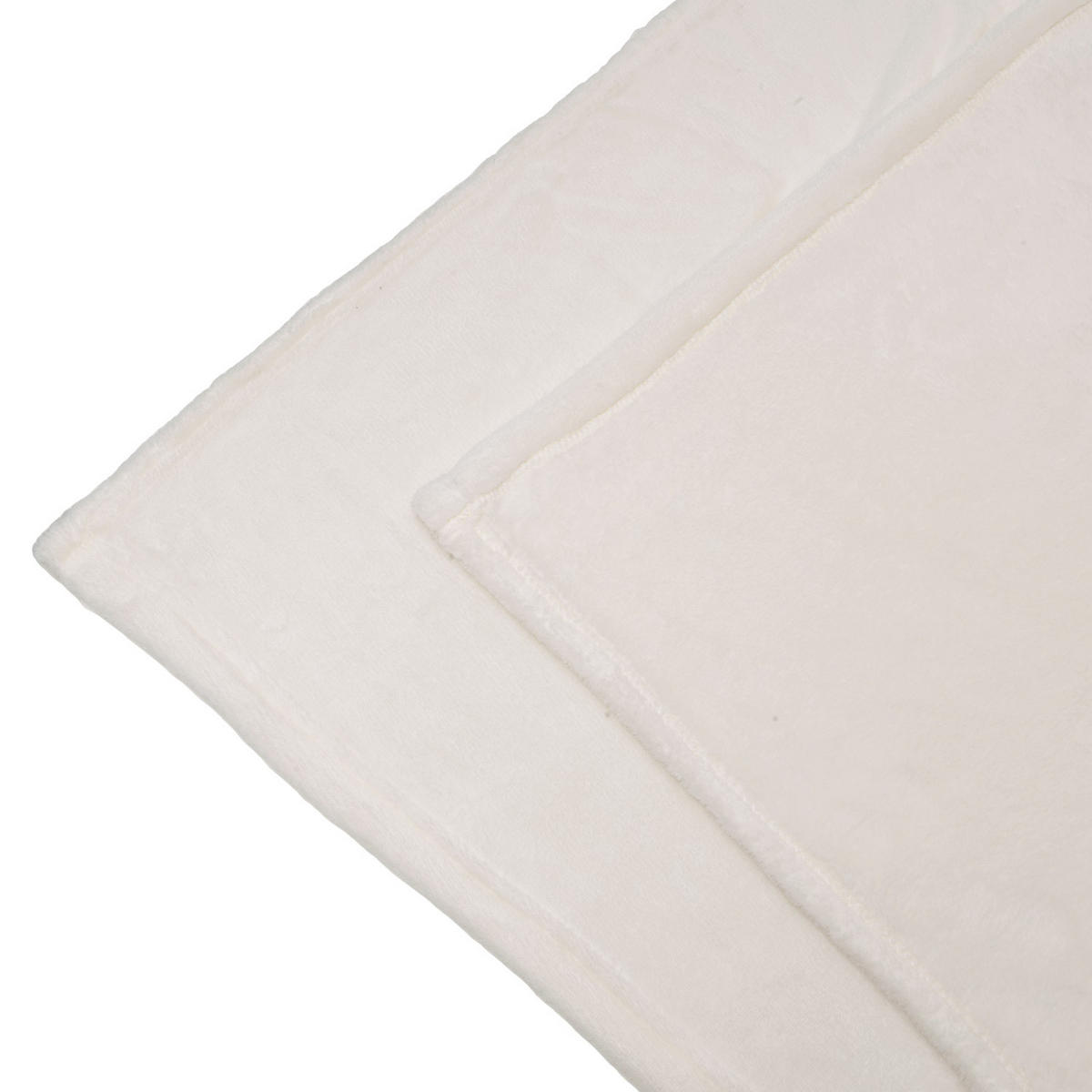 DECKE Aurelia 150/200 cm Natur - Beige, Textil (200/150cm) - Beautissu 