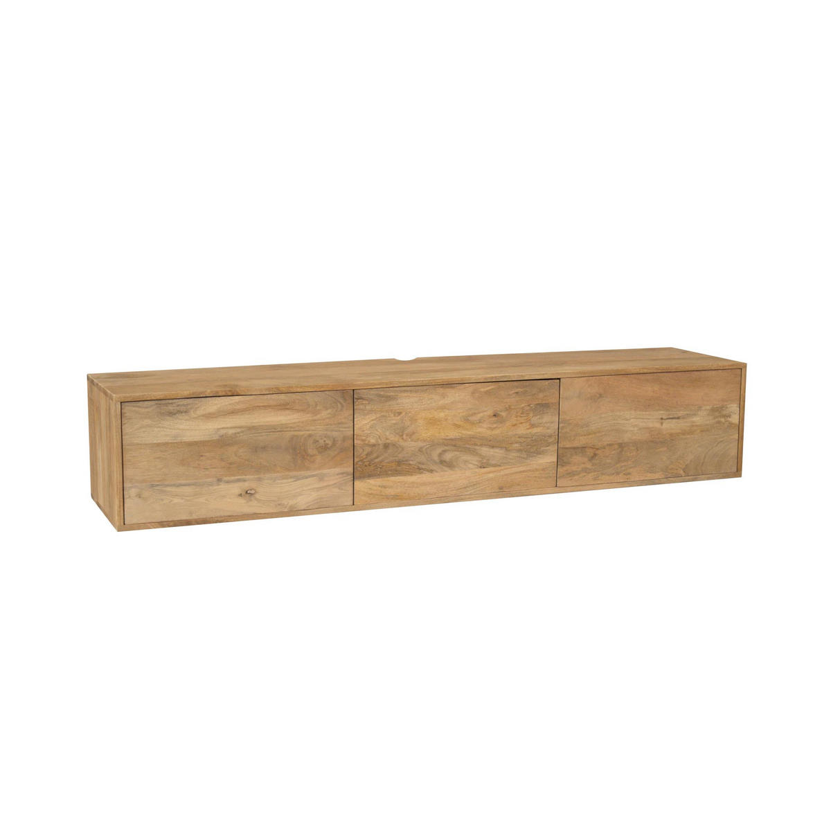 TV-MÖBEL Vision Braun 30/160/35 cm - Braun, Holz (160/35/30cm) - Starfurn