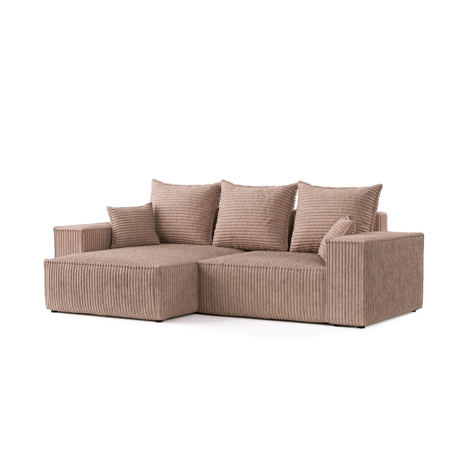 AltaBeds ROHOVÁ SEDAČKA SENSO, textil, Béžová