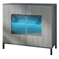 KOMMODE Grömitz Avola-Anthrazit - Anthrazit, Holzwerkstoff (92.5/83.5/35cm) - Vladon