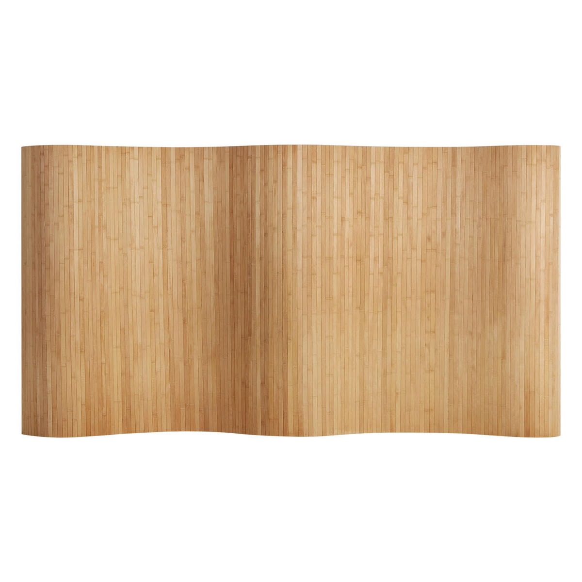 PARAVENT 250/145 cm Hellbraun Raumteiler Bambus - Hellbraun, Naturmaterialien (250/145/1cm) - Homestyle4u