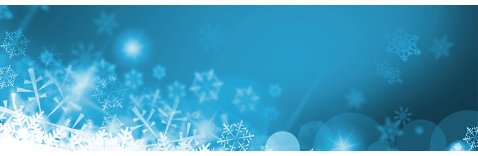 schneeflocken blau weiß
