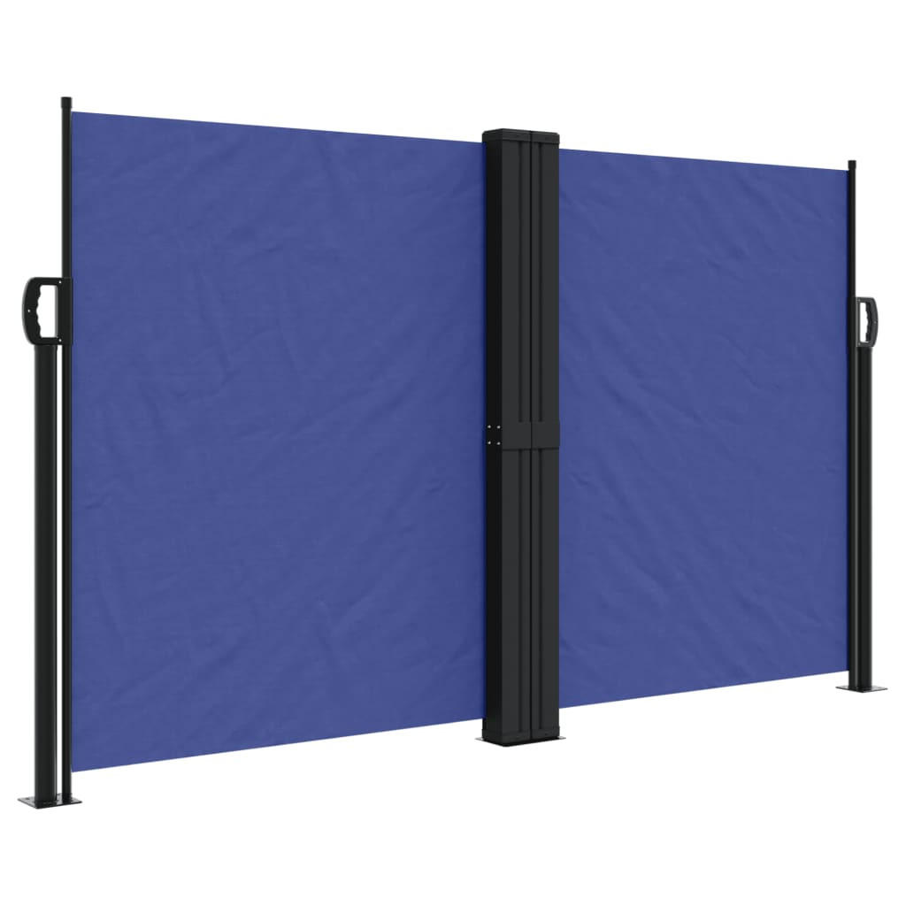 SEITENMARKISE Ausziehbar Blau 140x1200 cm - Blau, Textil (1200/140/1200cm) - furnicato