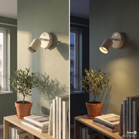 AKKU-WANDLEUCHTE - inkl. Fernbedienung - Dimmbar - Eisen - Beige, Metall (10/15/16cm) - home24