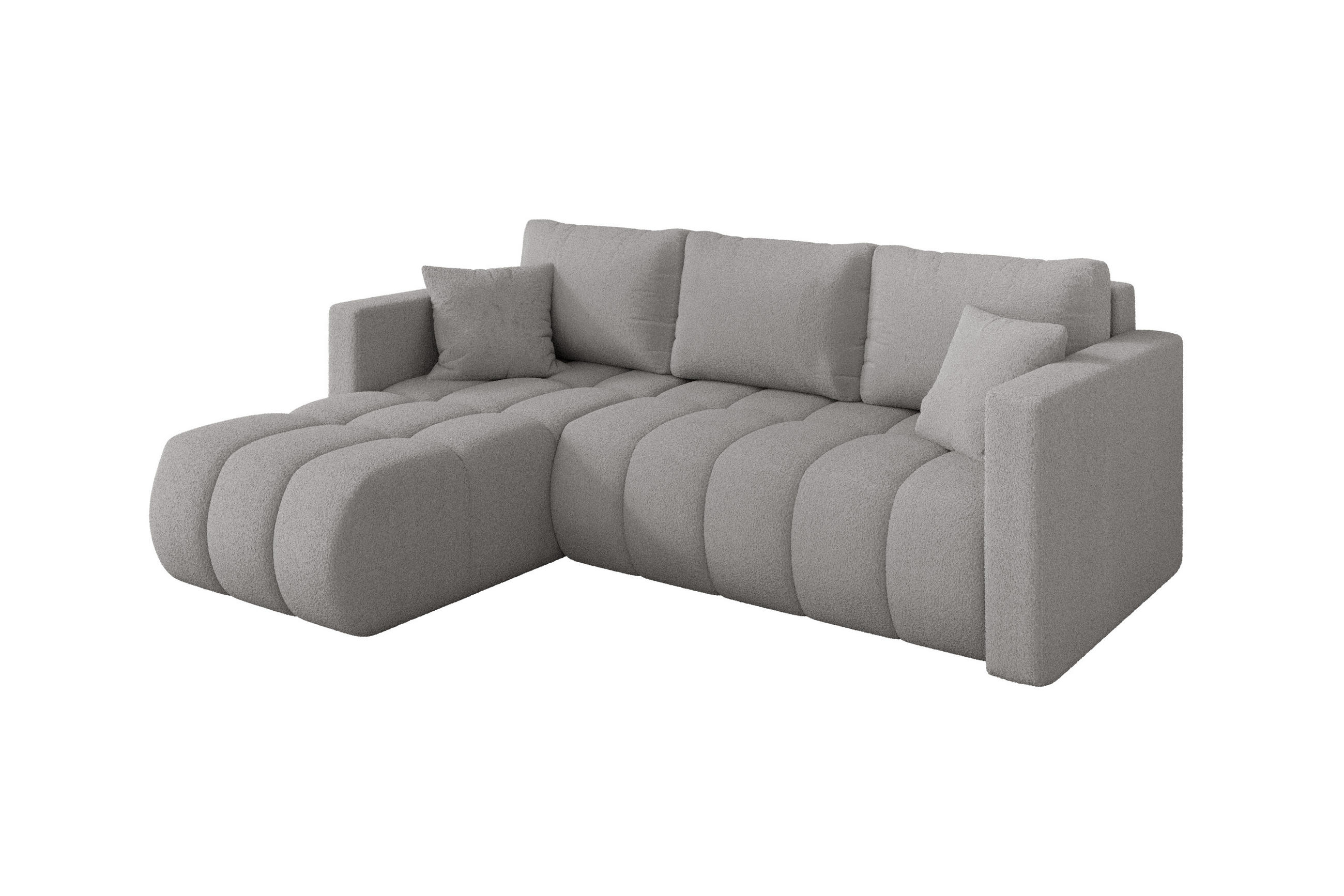 Altdecor Ecksofa Silber 226x146 cm
