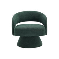 SESSEL mit gerader Rückenlehne - 1 Person - Stoff - Tannengrün - - Waldgrün, Textil (71/72/68cm) - Vente-Unique