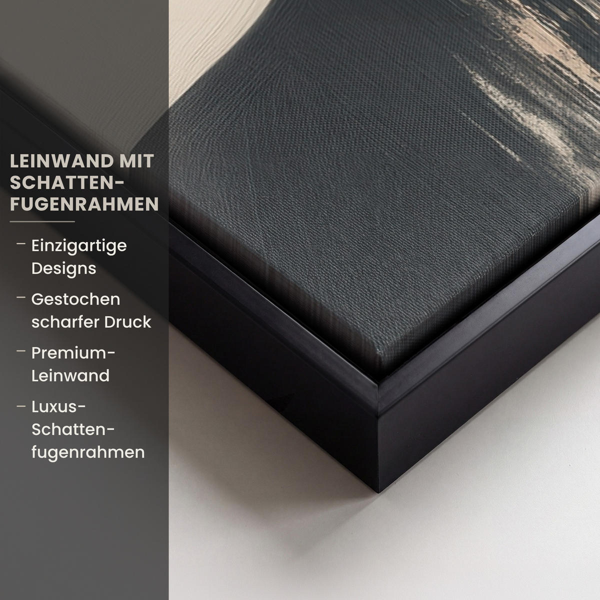 LEINWAND Bilder mit Rahmen - Frau - Hut - Farbe - 40x60 - Goldfarben, Textil (40/60cm) - MuchoWow
