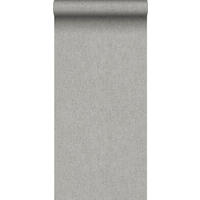TAPETE Leinen-Optik 53 cm x 10 m - Grau, Papier (53/1000cm) - Sanders & Sanders