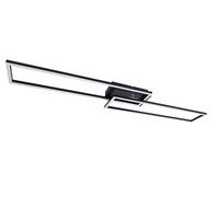 LED-DECKENLEUCHTE Fraser 102.5/18.5/7.3 cm - Schwarz, Metall (102.5/18.5/7.3cm) - Nettlife