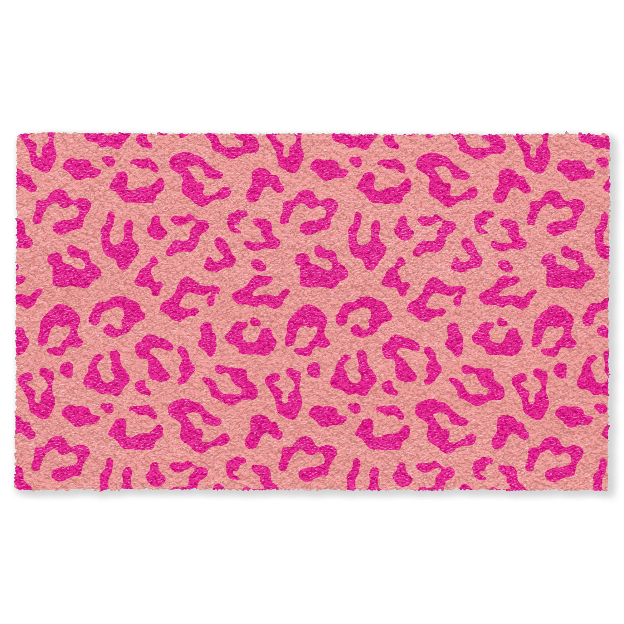 MuchoWow ROHOŽKA Potisk pantera - Růžová - Zvířecí potisk - Minimalistická 150x90 cm