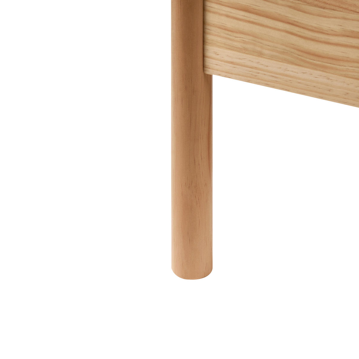 BETT mit Lattenrost 160/200 cm Hellbraun Dosches - Hellbraun, Holz (160/200cm) - Beliani