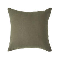 KISSENBEZUG Leinen - Olivgrün, Textil (60/60cm) - Homescapes